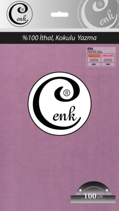 Cenk Düz Renk 100 Cm Poşetli Yazma - 0301