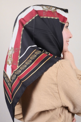 Piramit Desenli Sport Tivil Eşarp - Desen-04