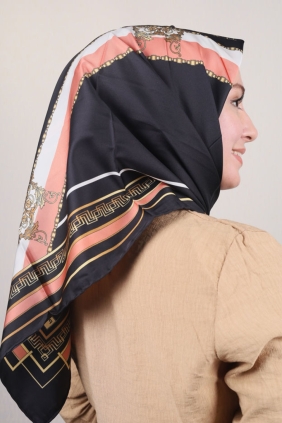 Piramit Desenli Sport Tivil Eşarp - Desen-04