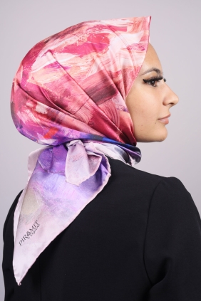 Piramit Desenli Rayon Eşarp - Desen-25