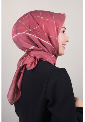 Piramit Desenli Caz Milano Eşarp - Desen-02