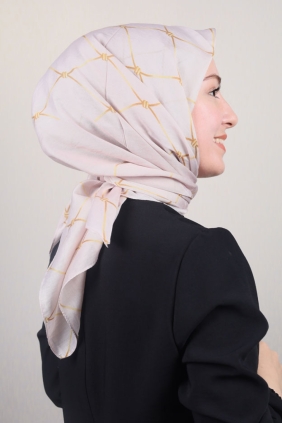 Piramit Desenli Caz Milano Eşarp - Desen-02