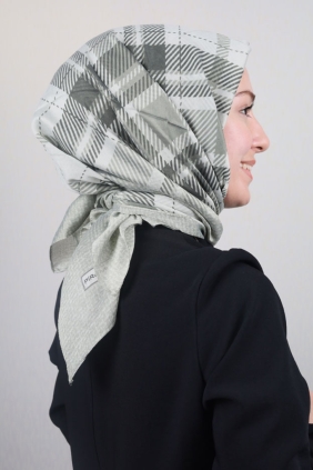 Piramit Desenli Caz Milano Eşarp - Desen-03