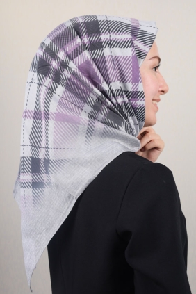 Piramit Desenli Caz Milano Eşarp - Desen-03