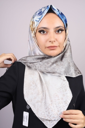 Piramit Desenli Rayon Eşarp - Desen-31