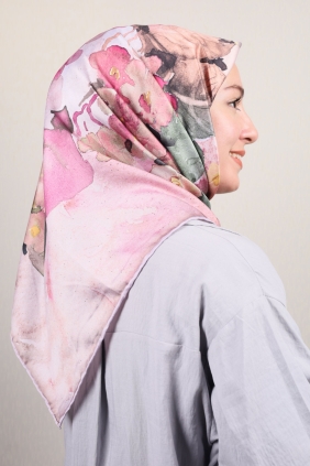 Bonjela Desenli Rayon Eşarp - Desen-04