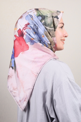 Bonjela Desenli Rayon Eşarp - Desen-04