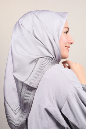 Piramit Desenli Carmen Eşarp - Desen-05