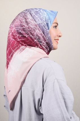 Piramit Luxer Desenli Rayon Eşarp - Desen-06