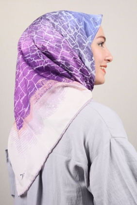 Piramit Luxer Desenli Rayon Eşarp - Desen-06