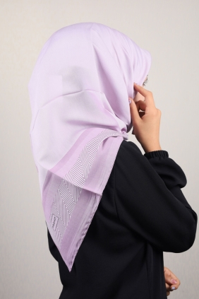 Piramit Desenli Koza Eşarp - Desen-01