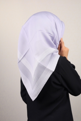 Piramit Desenli Koza Eşarp - Desen-01