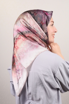 Piramit Luxer Desenli Rayon Eşarp - Desen-12