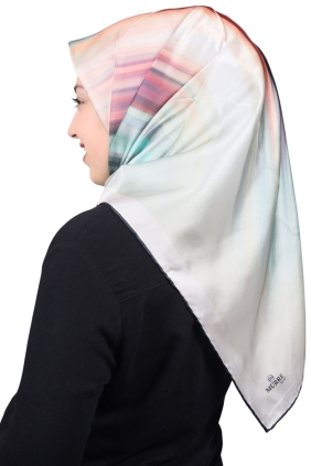 Mürre Desenli Kristal Eşarp - Desen-01