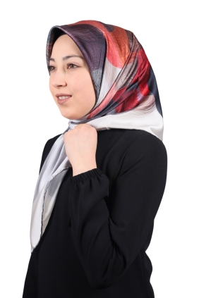 Piramit Luxer Desenli Rayon Eşarp - Desen-21