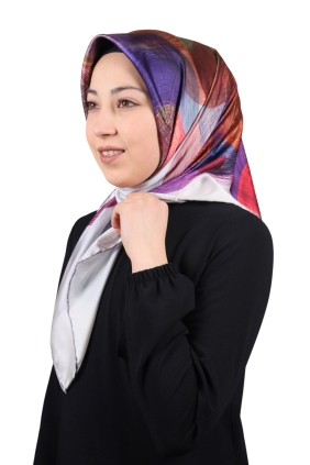 Piramit Luxer Desenli Rayon Eşarp - Desen-21