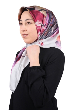 Piramit Luxer Desenli Rayon Eşarp - Desen-23