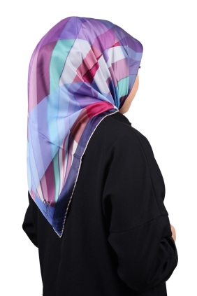 Scarfella Desenli Sport Tivil Eşarp - Desen-02