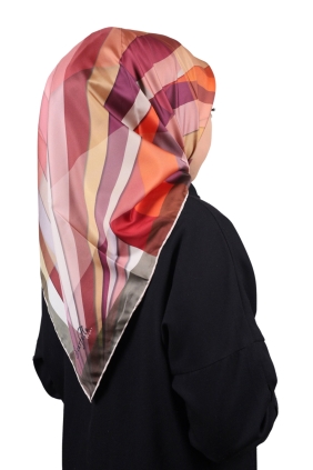Scarfella Desenli Sport Tivil Eşarp - Desen-02