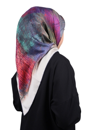 Scarfella Desenli Sport Tivil Eşarp - Desen-05