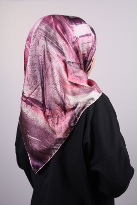 Piramit Luxer Desenli Rayon Eşarp - Desen-27