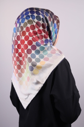 Piramit Luxer Desenli Rayon Eşarp - Desen-28
