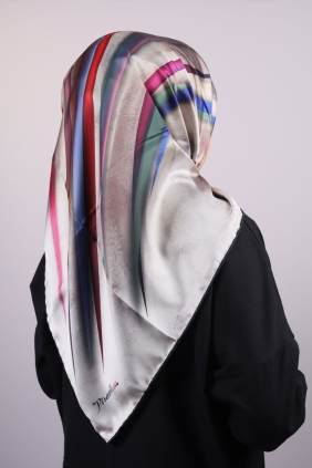 Piramit Luxer Desenli Rayon Eşarp - Desen-29