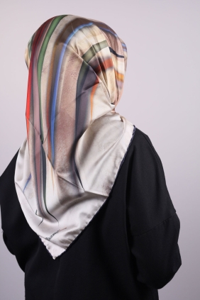 Piramit Luxer Desenli Rayon Eşarp - Desen-29