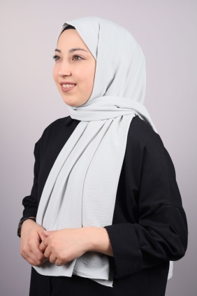 Piramit Düz Renk Pamuk Kraş Şal - Desen-01