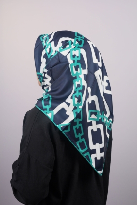 Berussa Desenli Tivil Eşarp - Desen-01