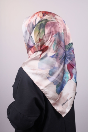 Piramit Luxer Desenli Rayon Eşarp - Desen-31