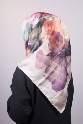 Piramit Luxer Desenli Rayon Eşarp - Desen-31