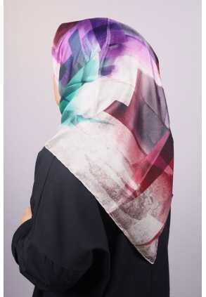 Piramit Luxer Desenli Rayon Eşarp - Desen-35