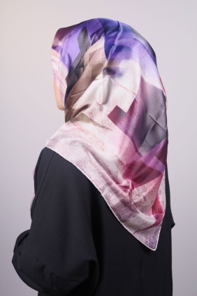 Piramit Luxer Desenli Rayon Eşarp - Desen-35