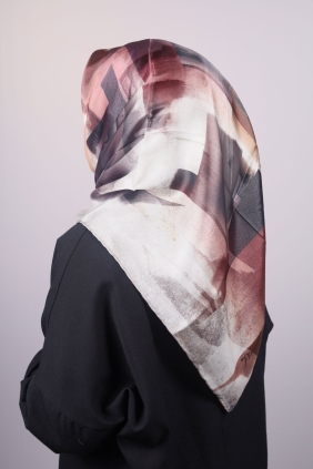 Piramit Luxer Desenli Rayon Eşarp - Desen-35