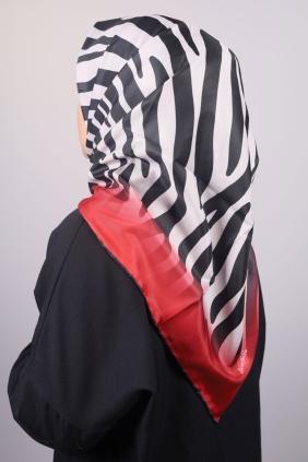 Scarfella Dijital Tivil Eşarp Desen-89