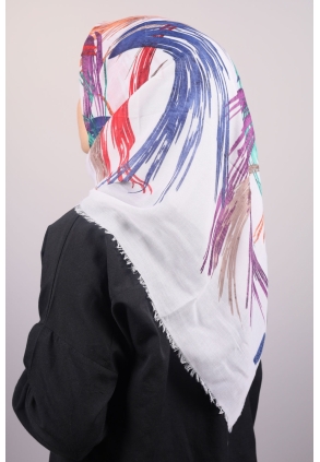 Poloist Desenli Sökme Tülbent - Desen-226