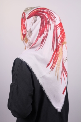 Poloist Desenli Sökme Tülbent - Desen-226