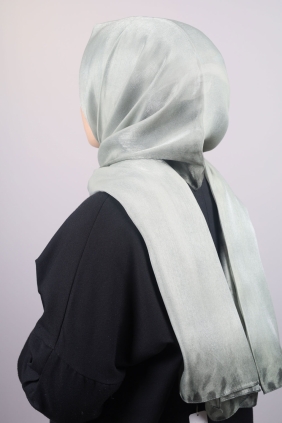 Piramit Düz Renk Simli Kenarı Desenli Abiye Şal - Desen-01