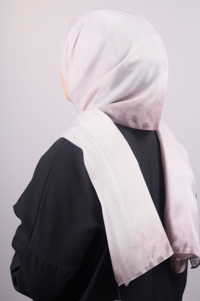 Piramit Düz Renk Simli Kenarı Desenli Abiye Şal - Desen-01