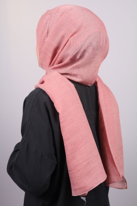 Piramit Düz Renk Steps Şal - Desen-01