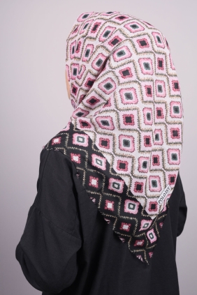 Poloist Desenli Sökme Tülbent - Desen-245