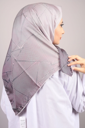 Piramit Luxer Desenli Rayon Eşarp - Desen-36