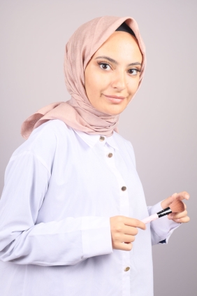 Emproyal Kendinden Desenli Eşarp - Desen-01