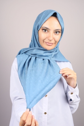 Emproyal Kendinden Desenli Eşarp - Desen-01