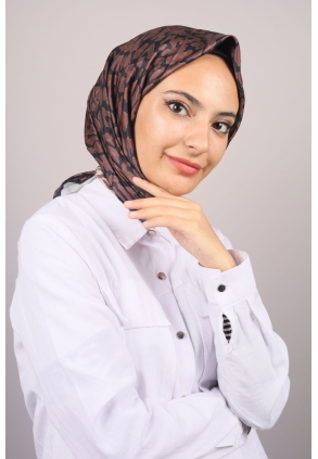 Scarfella Dijital Tivil Eşarp - Desen-83