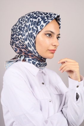 Scarfella Dijital Tivil Eşarp - Desen-83