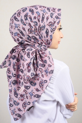 Bonjela Desenli Mio Caz Eşarp - Desen-07