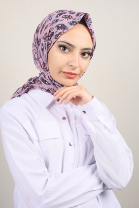 Bonjela Desenli Mio Caz Eşarp - Desen-07