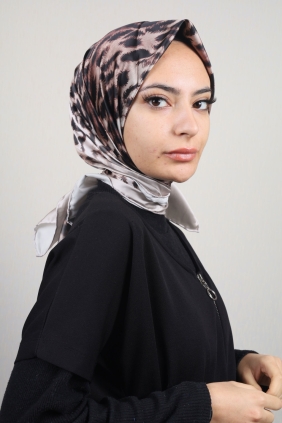 Piramit Luxer Desenli Rayon Eşarp - Desen-39